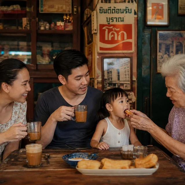 คุณนัท ลูกค้าประจำร้านโกปี๊อาม่า